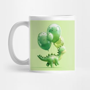 Dinosaur Balloons I Mug